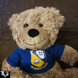 Soft Plush Teddy Bear with Blue Angels Shirt - Great Gift Idea